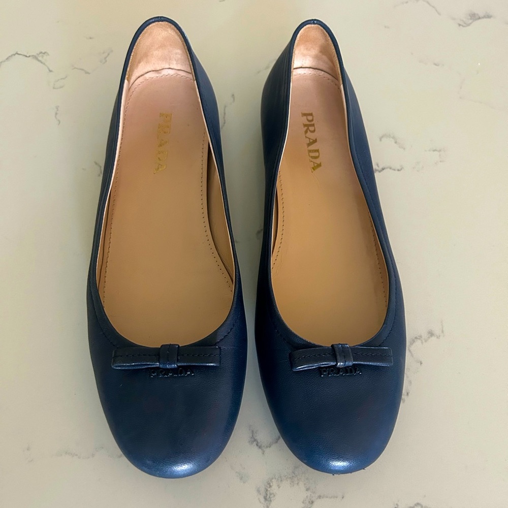 PRADA calzature donna flats royal.